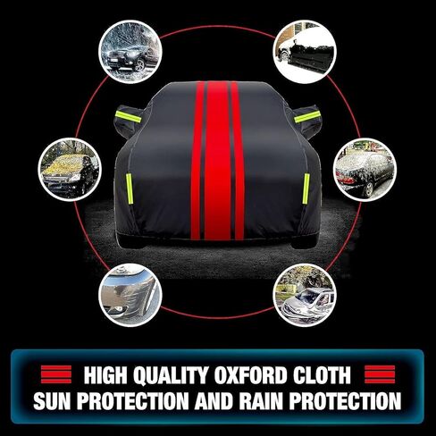 Car Cover Compatible with Chevrolet Camaro Convertible 1992-2002,Outdoor Car Covers All Weather Waterproof Breathable Large Car Cover with Zipper,Custom Full Car Cover,for Snow Rain Dust Protection ( in Saudi Arabia