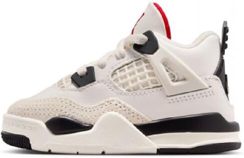 Toddler's Jordan 4 Retro OG FC Sail/Black-University Red (IM4027 100) - 6 in Saudi Arabia