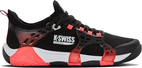 حذاء K-Swiss الرجالي K-Frame Padel (أسود/رقاقة صغيرة/حمم نيون) in Saudi Arabia