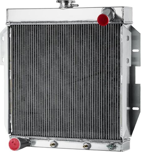 3Row مشعاع ألومنيوم يصلح ل 1955 1956 1957 فورد ثندربيرد 4.8L 5.1L V8 in Kuwait