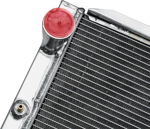 3Row مشعاع ألومنيوم يصلح ل 1955 1956 1957 فورد ثندربيرد 4.8L 5.1L V8 in Kuwait