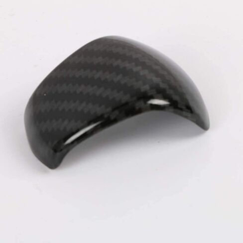 HIGH FLYING 2019-2025 for Audi Q3 Car Accessories Gear Shift Knob Cover Trim ABS Carbon Fiber Style 1PC in Saudi Arabia