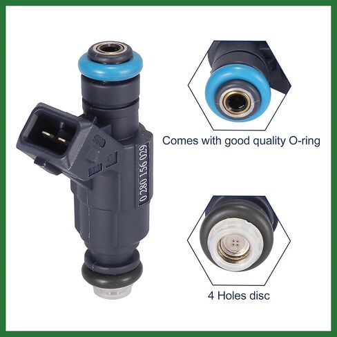 Motoforti 6 قطعة 0280156029 حاقن وقود متطابق للتدفق لفورد اكسبلورر 4.0L 2001-2002 لفورد رينجر 4.0L 2001-2003 لميركوري ماونتينير 4.0L 2002 طويل الأمد in Saudi Arabia