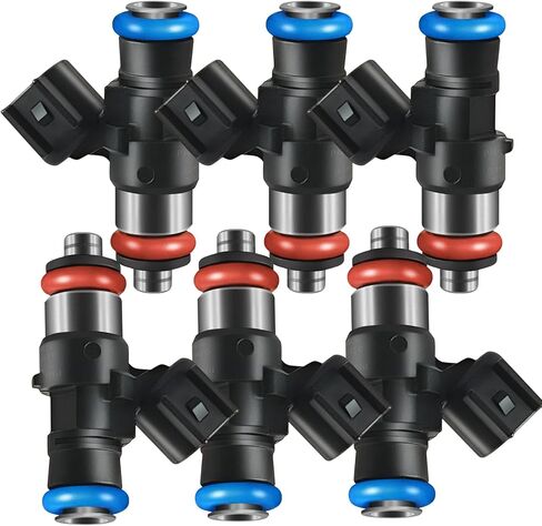 حاقن الوقود YLATG لفورد إسكيب 2009-2012، فيوجن 2009-2012. لمازدا تريبيوت 2009-2011. لميركوري مارينر 2009-2011، ميلان 2010-2011 3.0L 0280158189 (6 قطعة) in Kuwait