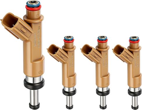 Set of 8 Fuel Injector - Compatible with 2001-2007 Chevy Silverado Suburban Tahoe GMC Sierra Yukon Cadillac Escalade 4.8L 5.3L 6.0L Replace For 25317628, FJ315 in Kuwait