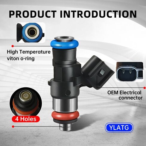 حاقن الوقود YLATG لفورد إسكيب 2009-2012، فيوجن 2009-2012. لمازدا تريبيوت 2009-2011. لميركوري مارينر 2009-2011، ميلان 2010-2011 3.0L 0280158189 (6 قطعة) in Kuwait