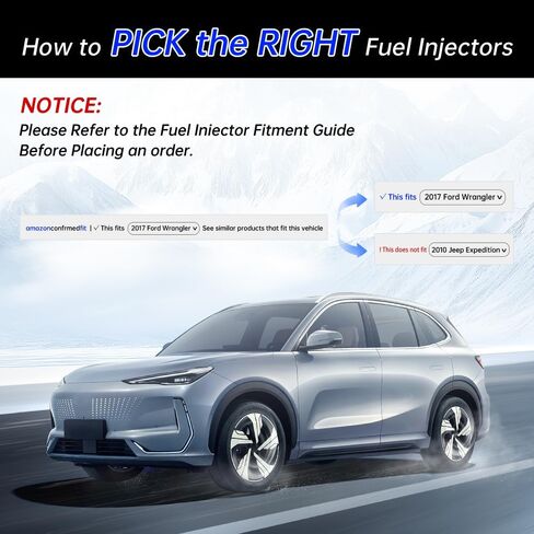 حاقن الوقود YLATG لفورد إسكيب 2009-2012، فيوجن 2009-2012. لمازدا تريبيوت 2009-2011. لميركوري مارينر 2009-2011، ميلان 2010-2011 3.0L 0280158189 (6 قطعة) in Kuwait