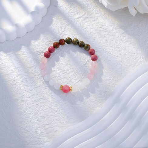 ARHTF Fertility Bracelets for Women Halthy Pregnancy Bracelet Fertility Crystals Pregnancy Support Fertility Gifts Congrats On Pregnancy Gift in Kuwait