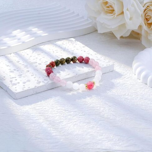 ARHTF Fertility Bracelets for Women Halthy Pregnancy Bracelet Fertility Crystals Pregnancy Support Fertility Gifts Congrats On Pregnancy Gift in Kuwait