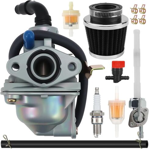 NC50 Carburetor for Honda Express NC50 1981 1980 1979 1978 1977 38mm Carb with Air Filter and Fuel Petcock Replace ED-1CB71 in Saudi Arabia
