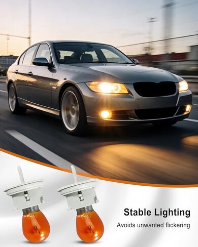 63117159570 بدوره إشارة ضوء لمبة المقبس صالح لسيارات BMW E90 E91 F30 325i 325xi 328i 328xi 340i N52 M57 N54 2.0L 3.0L ، 2 قطعة in Kuwait