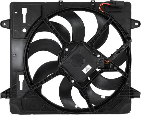 624080 Radiator Cooling Fan fit 2012 2013 2014 2015 2016 2017 for Jeep Wrangler Replacement in Saudi Arabia