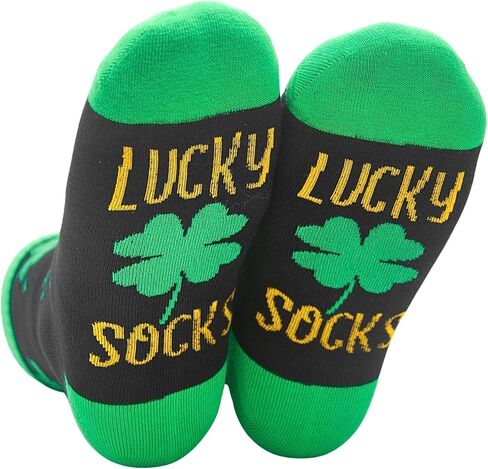 هدايا InnoBeta الأيرلندية للنساء والرجال، جوارب عيد القديس باتريك، هدايا عيد ميلاد ذات طابع أيرلندي، جورب طاقم مقاس واحد in Kuwait