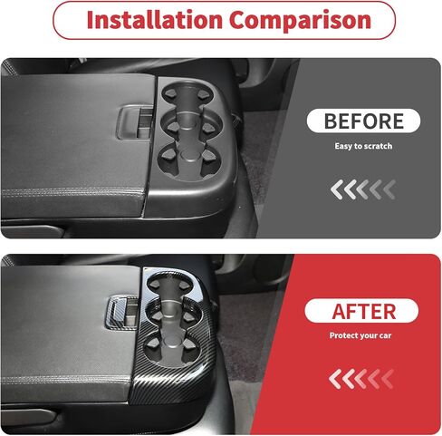 Linskip 9PCS Carbon Fiber Combo Kits Compatible with 2007-2013 Chevy Silverado & GMC Sierra 1500 2500HD 3500HD, Front Dash Console Carbon Fiber Trim Set in Saudi Arabia