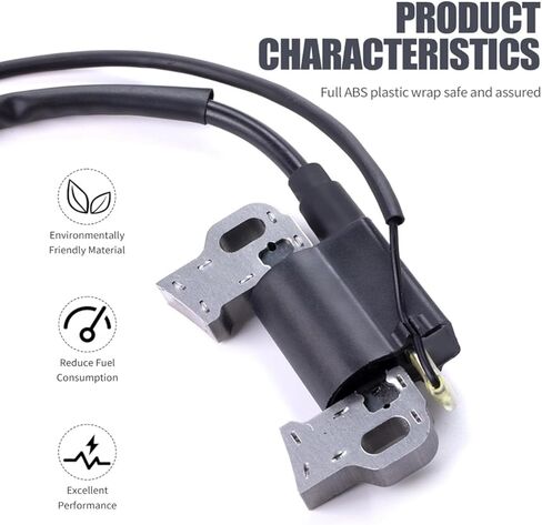 Compatible with 420 cc Ignition Coil + Spark Plug for Honda GX240 GX270 GX340 GX390 Predator 301cc 420cc 8.0 9.0 11.0 13.0 Hp Engines in Kuwait