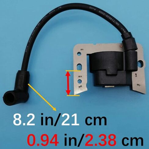 34443A 34443D Ignition Coil for Tecumseh 34443 34443B 3443C AV520 H HSK HSSK LEV LH195 LV OH195 OHH OHSK OVRM TH139 TV085 TVM140 TVS TVXL840 VLV126 VSK LEV100 LEV115 LEV120 Z573 in Saudi Arabia