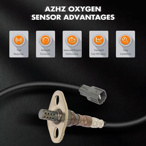 Oxygen O2 Sensor Replacement for Lexus for RX300 1999-2003 for Toyota for Highlander 2001-2003 AZHZ Downstream Heated Oxygen Sensor Replace 234-4215,24567 13338 ES20202 B8254SZ066TU1Q4X in Saudi Arabia