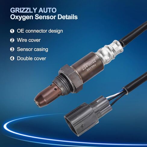O2 Oxygen Sensor Upstream for Toyota Camry Avalon Highlander 2008-2011, Tacoma 2011-2012, for RAV4 Venza 2009-2012, for Lexus ES350 2008-2011, RX350 2007-2009, RX450h 2010, Replace 234-9022 1Pc in Saudi Arabia