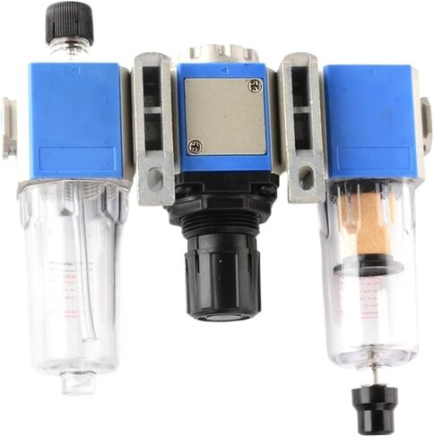 1PCS Air Preparation Units GC 200 1/8 1/4 3/8 1/2 Three Units Filter Regulator AIRTAC Type FRL Air Compressor Filter Regulator(GFC200-06 G1-8) in Saudi Arabia