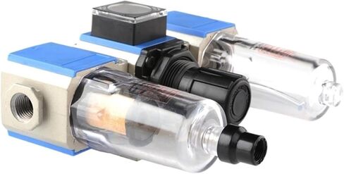 1PCS Air Preparation Units GC 200 1/8 1/4 3/8 1/2 Three Units Filter Regulator AIRTAC Type FRL Air Compressor Filter Regulator(GFC200-06 G1-8) in Saudi Arabia