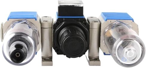 1PCS Air Preparation Units GC 200 1/8 1/4 3/8 1/2 Three Units Filter Regulator AIRTAC Type FRL Air Compressor Filter Regulator(GFC200-06 G1-8) in Saudi Arabia