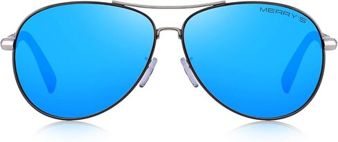 MERRY'S Premium Fashion Style Mens Classic pilot Sunglasses Polarized 100% UV sun glasses for men S8766 in Saudi Arabia