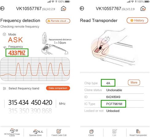 مفتاح السيارة فوب التحكم عن بعد دخول بدون مفتاح GQ4-53T 433MHz 4 زر استبدال ل 2014 2015 2016 2017 2018 2019 2020 جيب شيروكي in Saudi Arabia