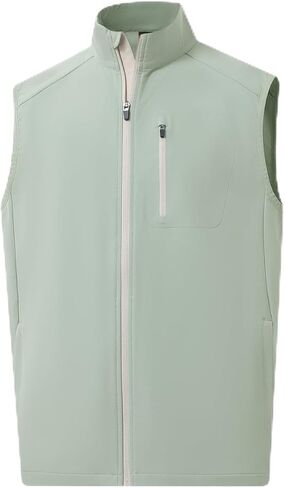 Rouen سترات رجالي ملابس خارجية أداء خفيف الوزن جاكيت بلا أكمام يندبروف سترات ناعمة سترة رياضية للجولف للرجال in Kuwait