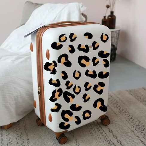 12 Sheets 348 Pcs Leopard Print Wall Decals - Cheetah Print Wallpaper for Bedroom, Living Room, Classroom Decoration in Saudi Arabia