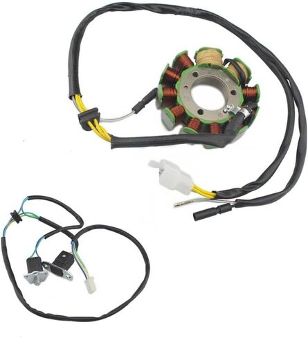 Stator Coil 31120-KC1-702 31120-KC1-004 Compatible With CB125T CB125TP 1982 1983 1984 1985 1986 1987 1988 1989 1990 1991 1992 1993 in Kuwait