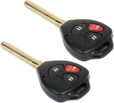 2 X Remote Head Key for Toyota for Yaris for Scion for tC 2005-2013 MOZB41TG 4D-67 in Saudi Arabia