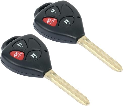 2 X Remote Head Key for Toyota for Yaris for Scion for tC 2005-2013 MOZB41TG 4D-67 in Saudi Arabia