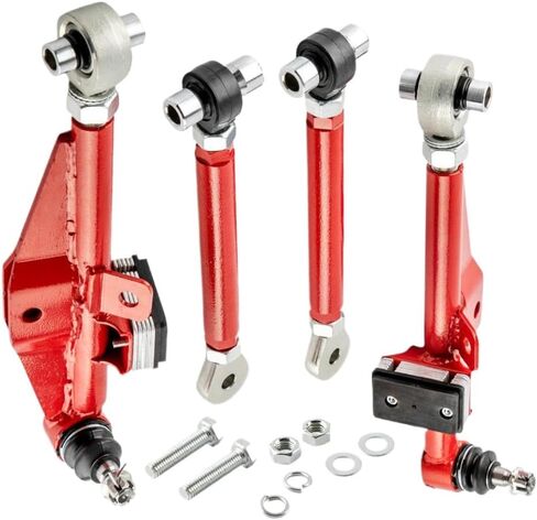 Front Lower Control Arms Angle Tension Rods Compatible with 240SX S13 1989-1998 in Saudi Arabia