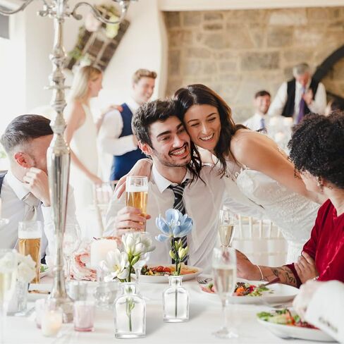 20 قطعة من مزهرية زجاجية كبيرة الحجم، مزهريات زهور صغيرة شفافة للقطع المركزية، زجاجات زجاجية لتزيين الطاولة للحفلات، الزفاف، الانتقال لمنزل جديد، عيد الميلاد، أعياد الميلاد، ديكور المنزل in Saudi Arabia