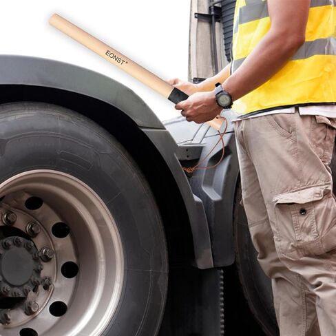 Home/Car/Self Defense Weighted Wooden Tire Thumper Fish bat Truckers Tool for Checking tire Pressure Dog Defense Stick Tire Checking bat in Kuwait