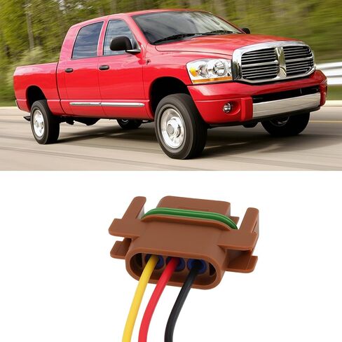 2pcs 3-Pin Turn Signal Connector 55077120AF Compatible with Dodge Ram 2500 2003-2009 15cm Wires in Saudi Arabia