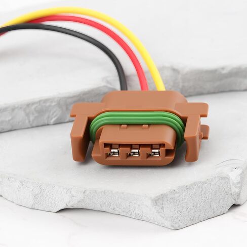 2pcs 3-Pin Turn Signal Connector 55077120AF Compatible with Dodge Ram 2500 2003-2009 15cm Wires in Saudi Arabia