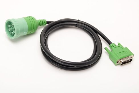 Wirenest® – Aftermarket Replacement for Noregon 121891-TC Diagnostic Cable – Supports Type 1 & Type 2 9-Pin J1939 with Tri-CAN – Compatible with JPRO® DLA+ 2.0 & DLA+ 3.0 in Kuwait