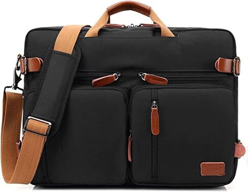 15.6/17.3Inch Laptop Backpack Fashion Travel Business Convertible Nylon Waterproof Backpack(B,.6inch) in Kuwait