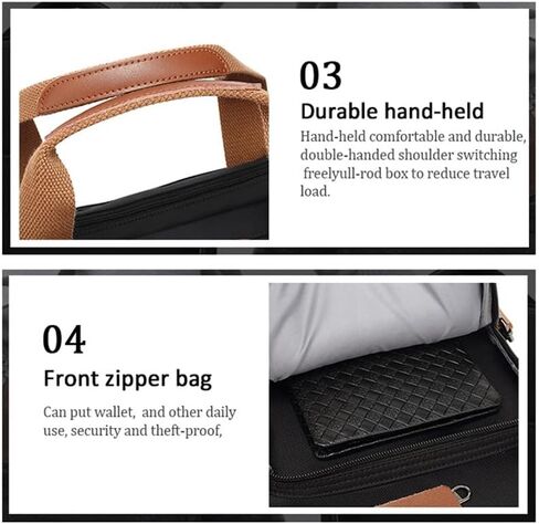 15.6/17.3Inch Laptop Backpack Fashion Travel Business Convertible Nylon Waterproof Backpack(B,.6inch) in Kuwait