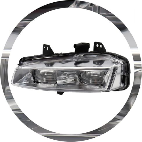مصباح مصابيح الضباب الأمامي LED يناسب 2012-2015 Land Range Rover Evoque، OEM # LR026090، LR026089، استبدال مباشر (جانب السائق الأيسر) in Kuwait