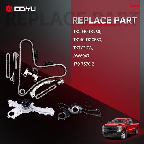 cciyu TK2040 AW6047 16100-39455 Timing Chain Kit & Water Pump Sets for2005-2015 for Toyota Avalon;2007-2015 for Toyota Camry;2008-2015 for Toyota Highlander in Saudi Arabia