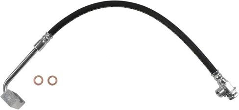 ‎A-Partrix Front Brake Hose Replacement, 2PC Front Break Hydraulic Hose Kit Brake Lines fits F-250 1994 1993 1992 1991 1990 fits F-350 1994 1993 1992 1991 1990 in Saudi Arabia