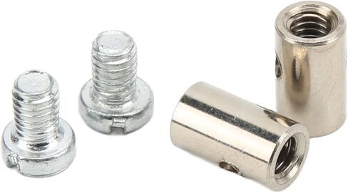 Motorcycle Solderless Nipples, 6mm/0.2in Solderless Cable Nipple Universal Metal Brake Line Throttle Choke End Accessory in Kuwait