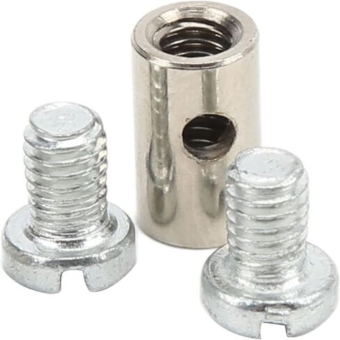 Motorcycle Solderless Nipples, 6mm/0.2in Solderless Cable Nipple Universal Metal Brake Line Throttle Choke End Accessory in Kuwait