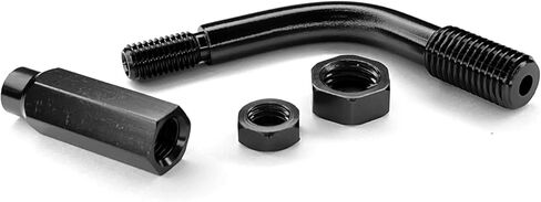 كابل خنق ينتهي الضابط 90 درجة دراجة نارية أطلس قفل خنق، الألومنيوم 90 درجة بيندي كابل القابض نهاية دليل الضابط منظم عالمي مسرع قمة الكابلات دراجة نارية (أحمر) in Kuwait