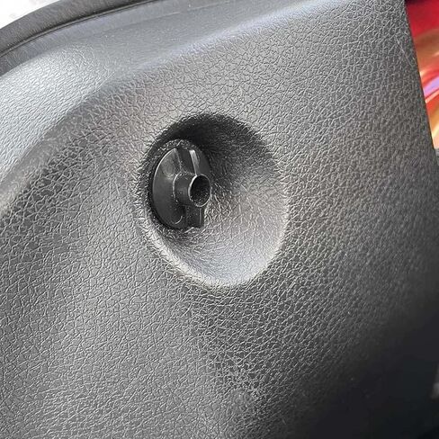 4pcs Rear Trim Panel Fastener Clip Screw Nut for Ford Mustang 2005 2006 2007 2008 2009 Replaces W711285-S300 W712314S300 in Kuwait