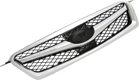 HECASA Front Bumper Grille Compatible with 2010-2012 Subaru Legacy 91121AJ03B SU1200142 Silvery+Balck Assembly Grill in Saudi Arabia