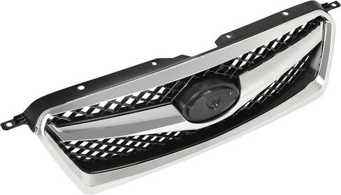 HECASA Front Bumper Grille Compatible with 2010-2012 Subaru Legacy 91121AJ03B SU1200142 Silvery+Balck Assembly Grill in Saudi Arabia