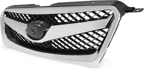 HECASA Front Bumper Grille Compatible with 2010-2012 Subaru Legacy 91121AJ03B SU1200142 Silvery+Balck Assembly Grill in Saudi Arabia